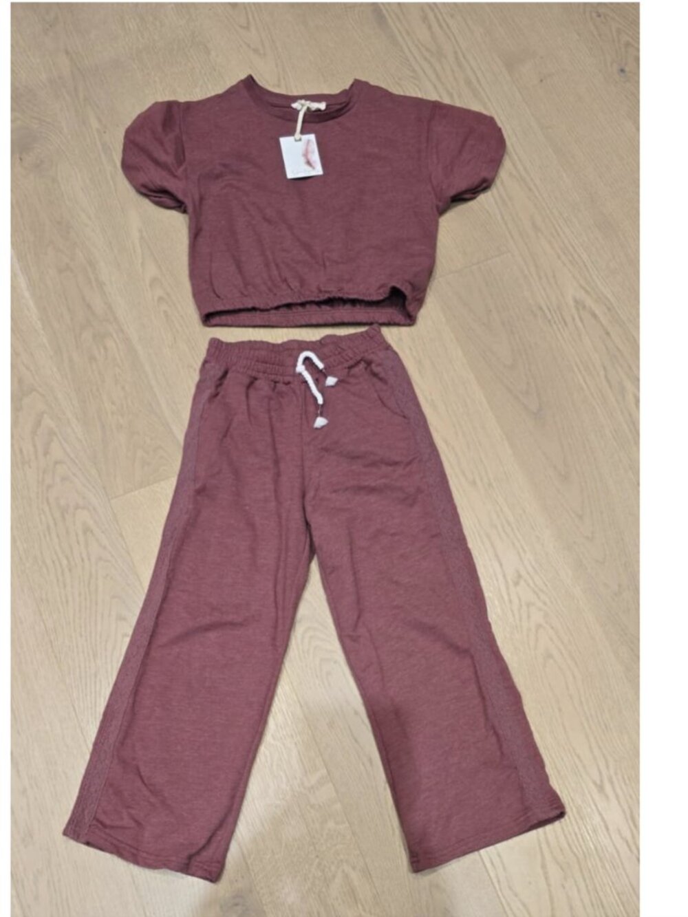 ✨🍂 Jessica Simpson Girls’ Cozy Chic Matching Set – Size 7 / NWT 🍂✨